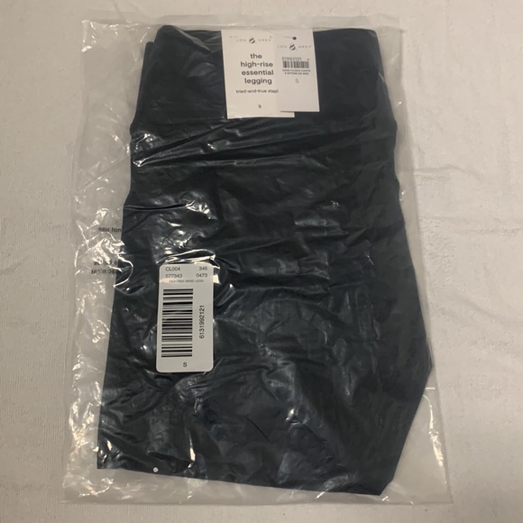 NWT Lou Grey high rise essential legging, Navy, S - Picture 2 of 3
